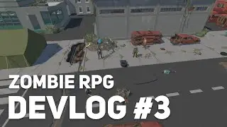 Zombie RPG DEVLOG #3 | Level design timelapse