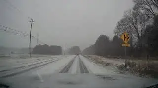 Georgia Snow Storm 2025 4K Part 2