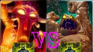 OMG! Very Interesting VS Battle Castle Crush | Castle Crush Gameplay |Shaman VS Mud Elemental Battle