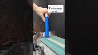 iPhone100 Definitely not giant pencil #giant #pencil #huge #satisfying #oddlysatisfying #sandingshit