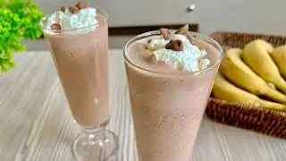Chocolate Banana Smoothie Recipe | Summer Special Drink | Banana Smoothie | Smoothies Recipe 