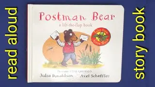 Postman Bear Lift the Flap Book by Julia Donaldson