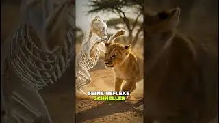 Was passiert, wenn ein K&auml;tzchen von L&ouml;wen gro&szlig;gezogen wird? 😱🦁🐱