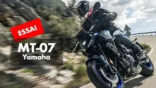 Essai Yamaha MT-07 2025 et MT-07 Y-AMT