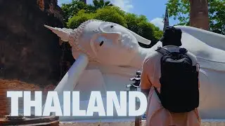 Exploring Thailand's Former Capital Ayutthaya | Solo Travel Vlog 