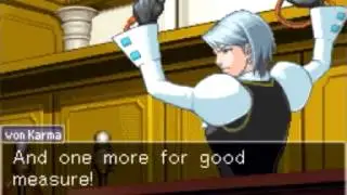 Franziska von Karma whipping rampage
