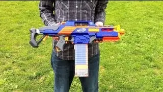 Nerf N-Strike Elite RapidStrike CS-18 - Range Test (Stock)