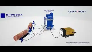 10 Ton Bulk Blasting Machine | 3D Visualization by Clean Blast