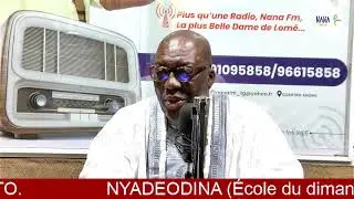 NYADEODINA  du 28 decembre  2025 avec  Bruno Fidelis MENSAH KOUTO.
