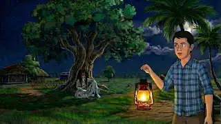 পলাশপুরের অভিশপ্ত বটগাছ  - Horror Story | Bangla Story | Moral Story | Cartoon Story | Bhuter Golpo