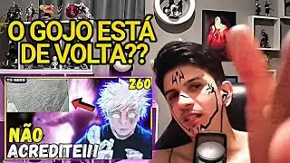 😱OFICIAL: SATORU GOJO VOLTA PARA ASSOMBRAR SUKUNA! JUJUTSU KAISEN 260 SPO - REACT