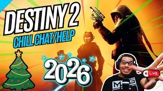Destiny 2 New Years PvE help and chatting | Emblem Giveaways & More! #destiny2 #d2creator #renegades