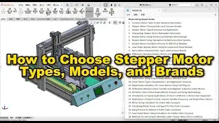 1How to Choose Stepper Motor Types, Models, and Brands.#motors #MechanicalDesign #engineering