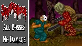 Splatterhouse (Arcade) - All Bosses (No Damage)