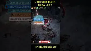 🥵 UBER UBER ELDER ME DROPEA VOIDFORGE EN HARDCORE SSF 🔥 Path of Exile (PoE) Secrets of The Atlas 🥵