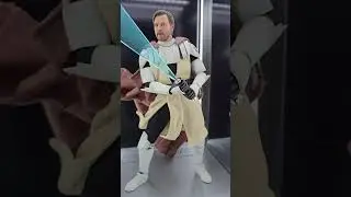 Obi-Wan Kenobi Hot Toys Posing - Victory - SUBSCRIBE! #starwars #clonewars #obiwankenobi #hottoys