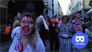 Stockholm Zombie Walk 2025 - VR180 with Spatial Audio