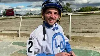 10 lb. apprentice jockey Andy Hernandez gets his 1st win at Parx Racing