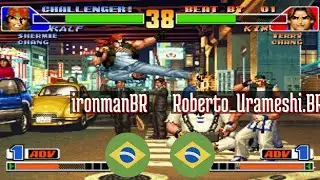 FT5 @kof98: ironmanBR (BR) vs Roberto_Urameshi.BR (BR) [King of Fighters 98 Fightcade] Jan 1