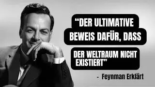 The ULTIMATE proof that space does NOT exist: Richard Feynman's BRUTAL explanation