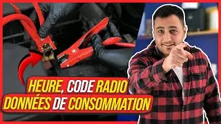⚡🔋Changer sa BATTERIE et conserver ses R&Eacute;GLAGES ! (Heure, code radio&hellip;)