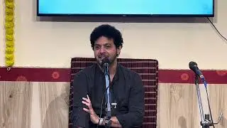 Shri Mahesh Kale at Shilpayan the Music Hub Varanasi on 3-2-24 ~ Interactive Session with Students