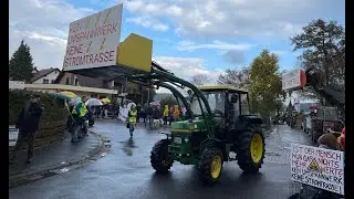 Traktor-Demo Winkelhaid am 5. November 2022