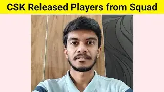 Chennai Super Kings Released Players from Squad | CSK IPL Squad Update