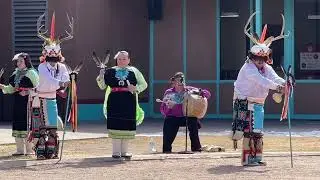 Cellicion Traditional Dancers (Zuni Pueblo) performance at Indian Pueblo Cultural Center