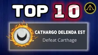 Top 10 Achievements - Rome Remastered