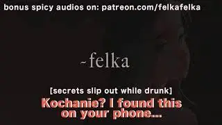 Coming Home DRUNK to Older PROTECTIVE GF ♡ silly cuddles rain SURPRISE rp [REUPLOAD]