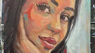 Todo el proceso de pintar un retrato femenino al óleo paso a paso
