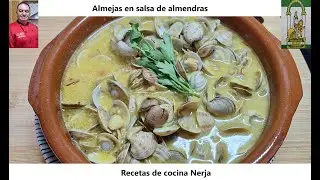 Clams in almond sauce: Clams in almond sauce.
