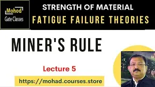 05 Fatigue Failure Theories Miner's Rule