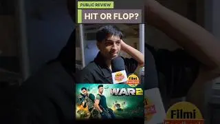 WAR 2 HIT OR FLOP..? PUBLIC REVIEW #publicreview #war2 #shorts