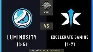 Luminosity Gaming vs Excelerate Gaming | CWL Pro League 2019 | Cross-Division | Week 5 | Day 2