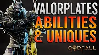 ALL 12 VALORPLATES FULLY EXPLAINED! Godfall's Valorplates Passives, Abilities, & More! | Godfall!