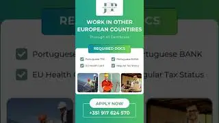 Work in the EU with an A1 Certificate from Portugal. WhatsApp: +351 917 624 570