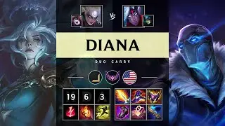 Diana Carry vs Varus - NA Master Patch 25.15
