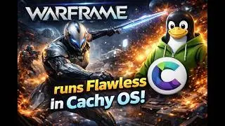 I never belived i could play Warframe in Linux no commentary.