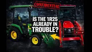 Трактор John Deere 1R25 уже в беде? Секретный трактор TYM