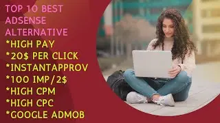 Top 10 Best High Paying Google Adsense Alternatives For Beginner 2021 (Hindi)