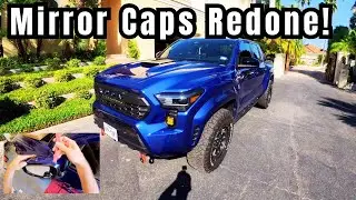 New Mirror Caps For The 2025 Toyota Tacoma