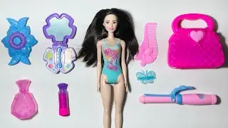 ASMR Satisfying Video with Unboxing Beautiful Barbie Collection | Makeover Sets | Cute Barbie Doll 