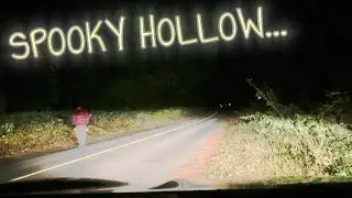 Finding a NIGHT CACHE in the DEPTHS OF SPOOKY HOLLOW!