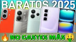 &iexcl;INCRE&Iacute;BLE! CELULARES AMOLED BARATOS😱que PARECEN de GAMA ALTA | TOP 2025