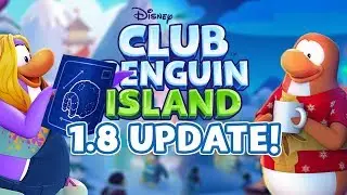 Club Penguin Island 1.8 UPDATE! - What's New?! - IGLOOS, Holiday Party,  & PC & Mac [4k]