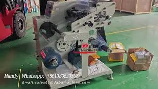 DABA Small Size PVC Film Slitting Rewinding Machine