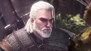 Pukei-Pukei ending MHW X The Witcher 3 Wild Hunt