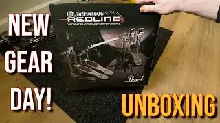 NEW GEAR DAY! Unboxing the Pearl Redline Belt Drive Twin Pedal 🥁🔥